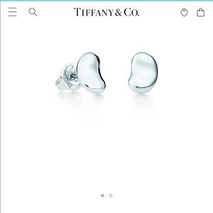 Tiffany &co bean earrings